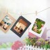 10 Set DIY Wall Picture Paper Photo Hanging 6" Frame Album Rope Clip Decoration   263147156675